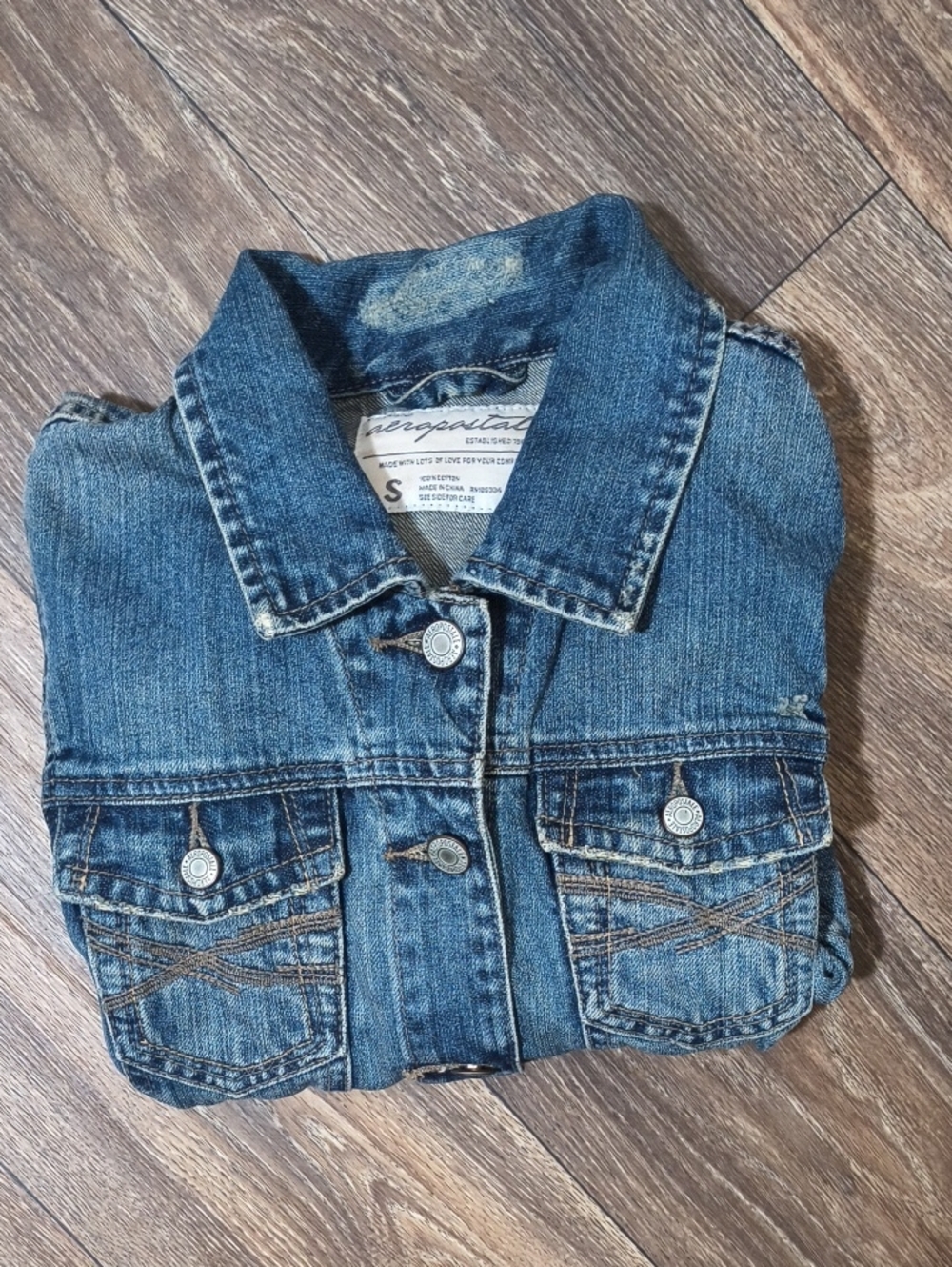 Vintage 100% Cotton Jean Jacket